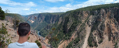 Yellowstone, Canyon Village, North Rim Road, Grand View.