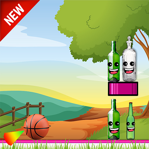 Play Bottle Shooting Game on Abcya.net!