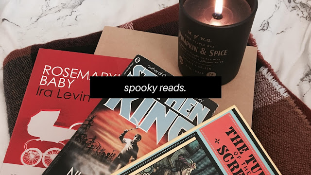 Spooky Reads // Bookish + Blogtober