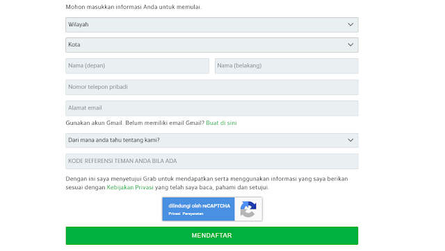 cara daftar grabbike banjarnegara