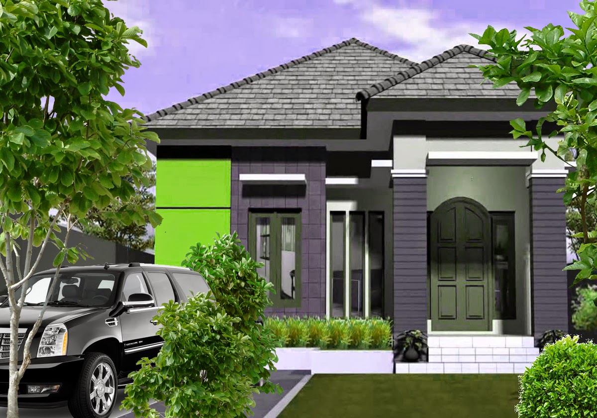 Fasad Depan Rumah Minimalis 1 Lantai Desain Rumah Minimalis