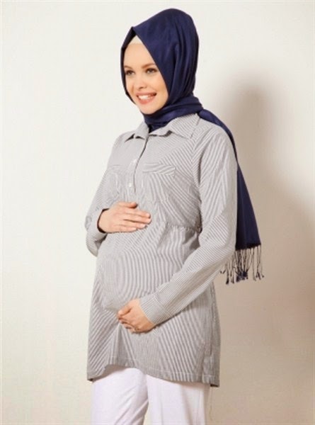 Trend Model Baju Hamil Wanita Muslimah Terbaru 2020 2020