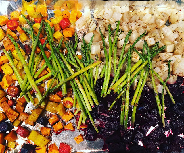 roasted veggies