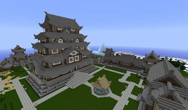 Chinese epic kingdom castle build inspiration