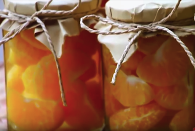 Quýt nấu đường phèn
