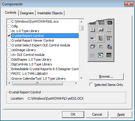 Menampilkan Laporan dengan Crystal Reports pada VB6