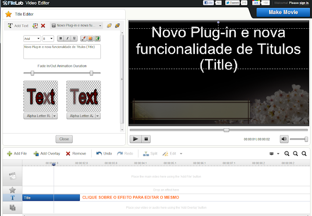 FileLab Video Editor online (actualização)