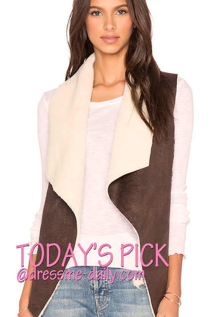 Faux Leather Vest