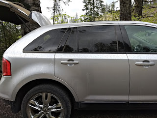 ford edge explorer trail driving off-road