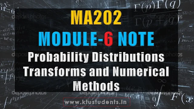 ktu ma202 note module 6