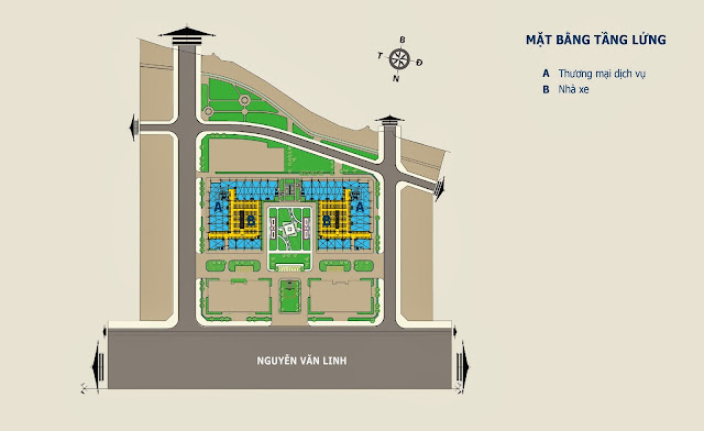 Mặt bằng tầng lửng