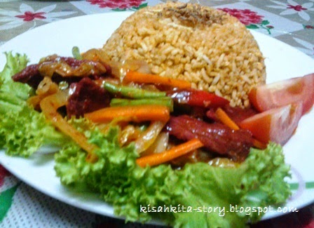 Idayuni: Resepi Nasi Goreng Daging Merah Special