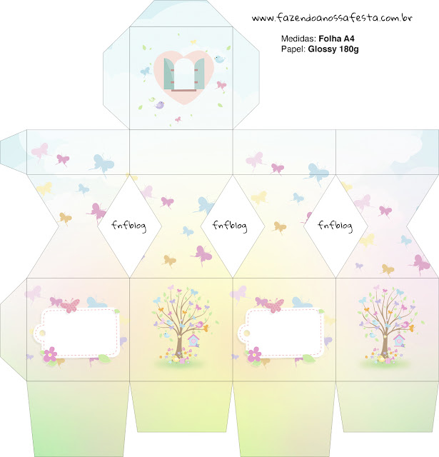 Butterfly´s Garden: Free Printable Wedding Favor Boxes.