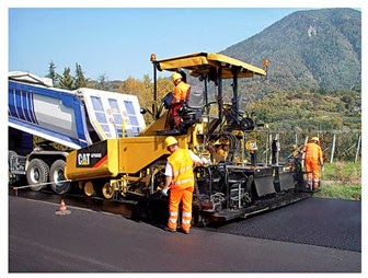 pavimentadora de asfalto