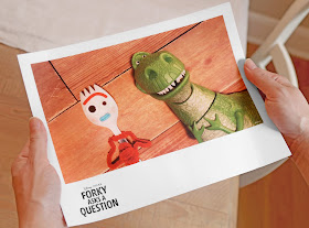 toy story forky asks a question d23 expo lithograph print 