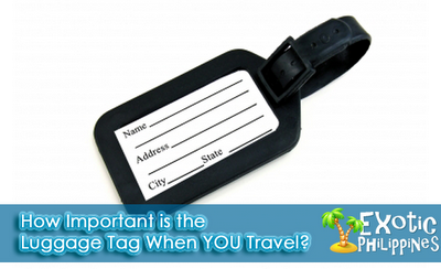 How Important is the Luggage Tag When YOU Travel