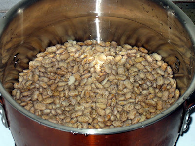 Soak beans over night