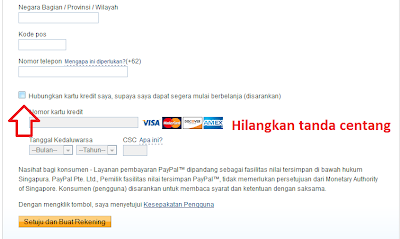 Cara Membuat Akun Paypal