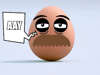 Este huevo lo está. Malo