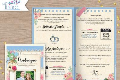 Contoh Surat Undangan Nikah Simple