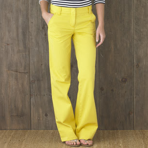 yellow pants
