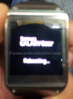 how to hard reset Samsung Galaxy Gear 