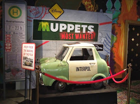 Le Maximum Interpol car prop Muppets Most Wanted