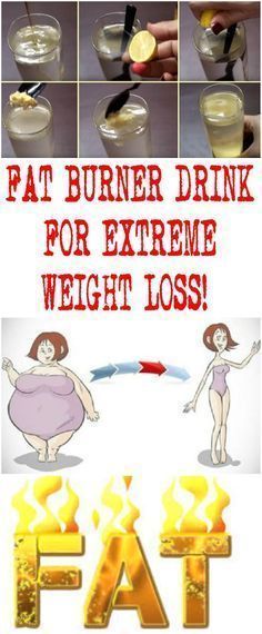FAT BURNER DRINK FOR EXTREME WEIGHT LOSS!