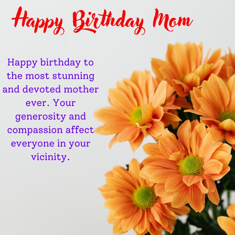 Happy Birthday Mom Images with Quotes