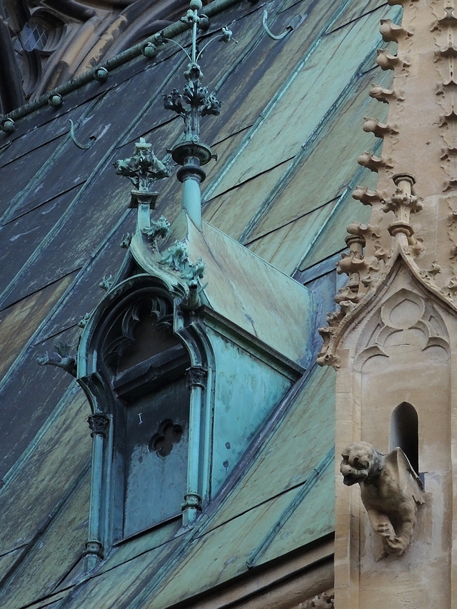 Metz: de kathedraal aan de buitenkant