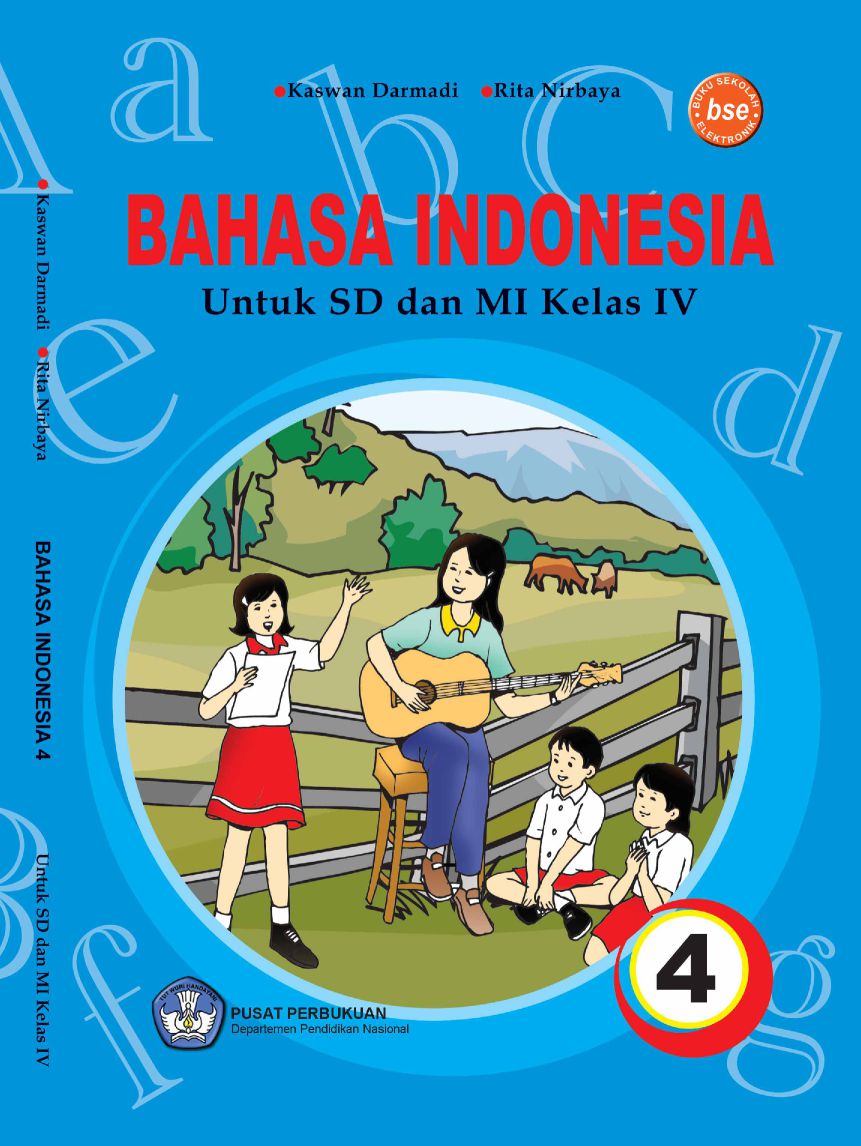 Pusatnya Download Buku  Gratis Bahasa Indonesia 4 untuk SD 