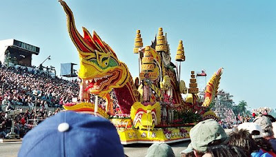 Rose Parade float