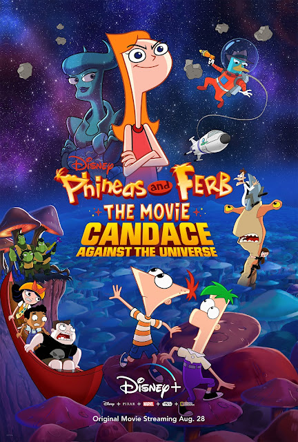 Disney+, Howard, The One and Only Ivan, Phineas and Ferb the Movie Candace Against the Universe