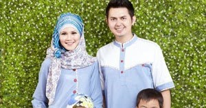 10 Baju Muslim Couple Ayah Ibu dan Anak Terbaru