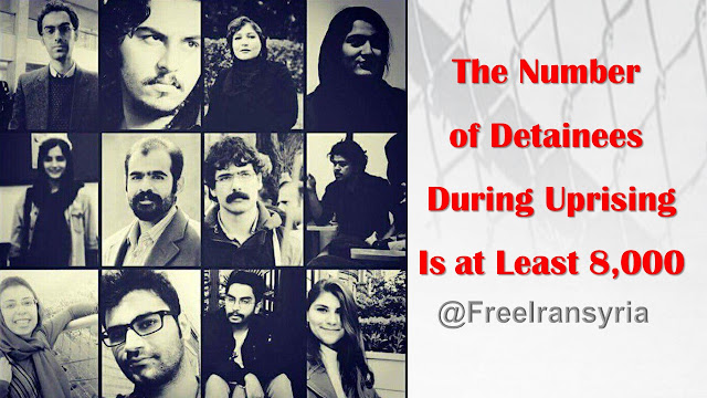 The Number of Detainees During Uprising Is at Least 8,000