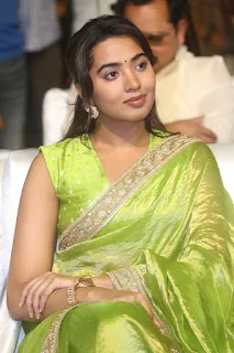 Actress Shivathmika Rajashekar at Bharathanatyam pre release