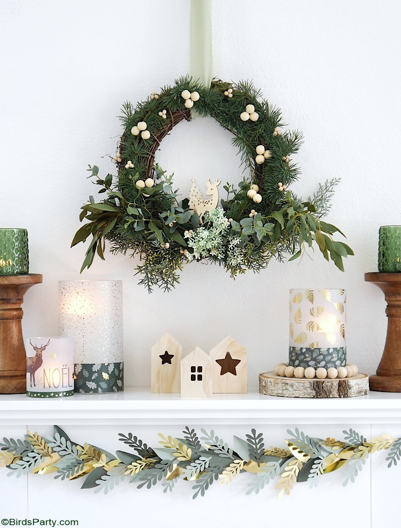 Décorations de Noël DIY Nature - décorations, projets et artisanat rapides, faciles, peu coûteux et écologiques!