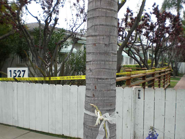 Julianna Redding Crime Scene Flowers - Santa Monica