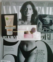 Logo Ritirata copia omaggio Vanity Fair con 3 campioni omaggio