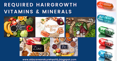 Reguired hair growth vitamins and minerals
