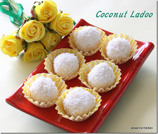  Coconut ladoo