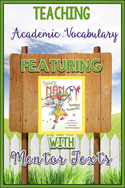 Academic vocabulary really helps students as they read tests and test questions. This will help them as they prepare for the upcoming state assessments.