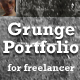 The Freelancer - Premum Grunge Portfolio 2 in 1 - ThemeForest Item for Sale