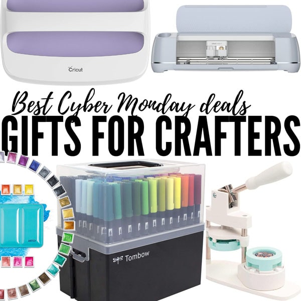 Best Cyber Monday Gift Ideas for Crafters! I love giving and receiving creative gifts! I love gifts that I can develope skills...I love the ones that help me make a little extra money too.   I love gifts for decorations and party decor.    The best gift my parents (aka, my mom--you know dad never knows what the gifts are) gave me was a ream of paper. Just regular copy paper. I was about 10-11 years old. Best gift ever.   Just putting this gift guide together...I may have purchased some of these for myself!   Which is your favorite?