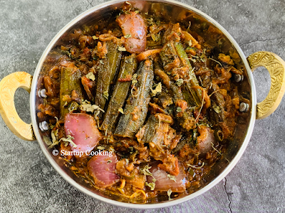 bhindi do pyaza