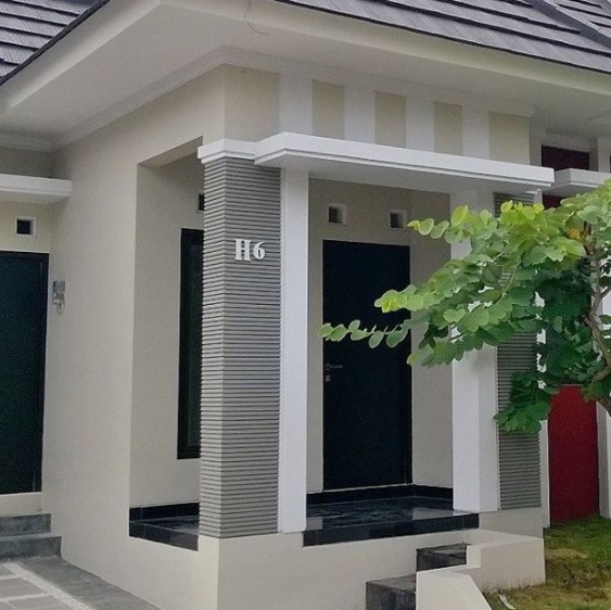 45 Model Tiang Teras Rumah Minimalis Modern yang Mewah 