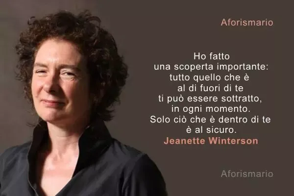 Foto di Jeanette Winterson