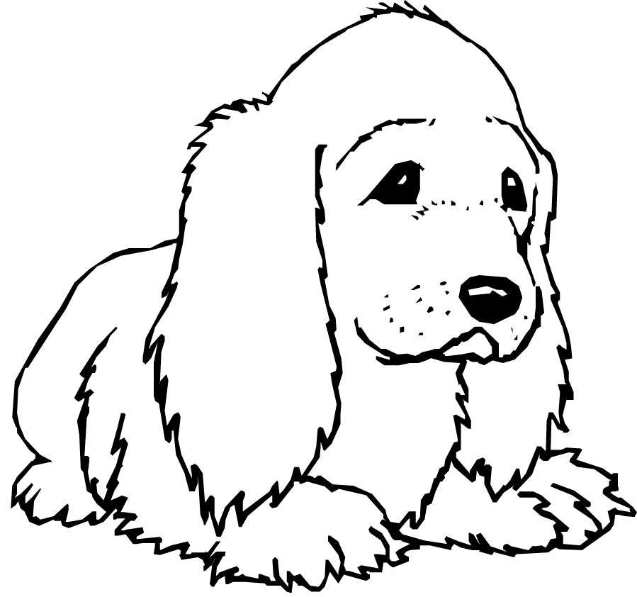 Puppy Coloring Pages Dog Coloring Book