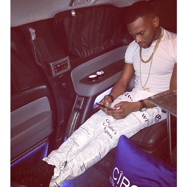 Photos: See pictures of Dbanj's custom made jet 