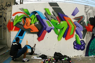 graffiti alphabet